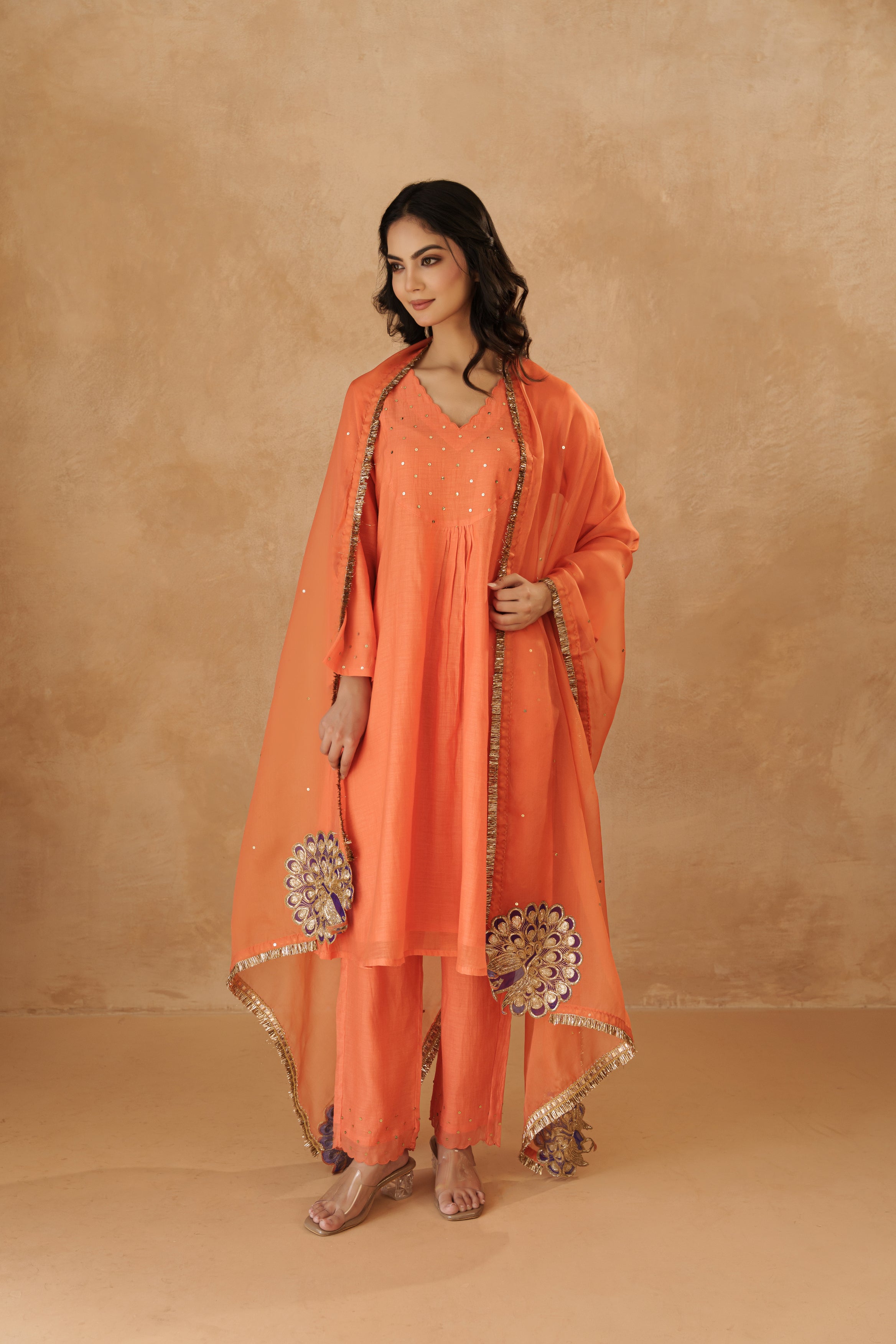Peacock Reverie Kurta Set