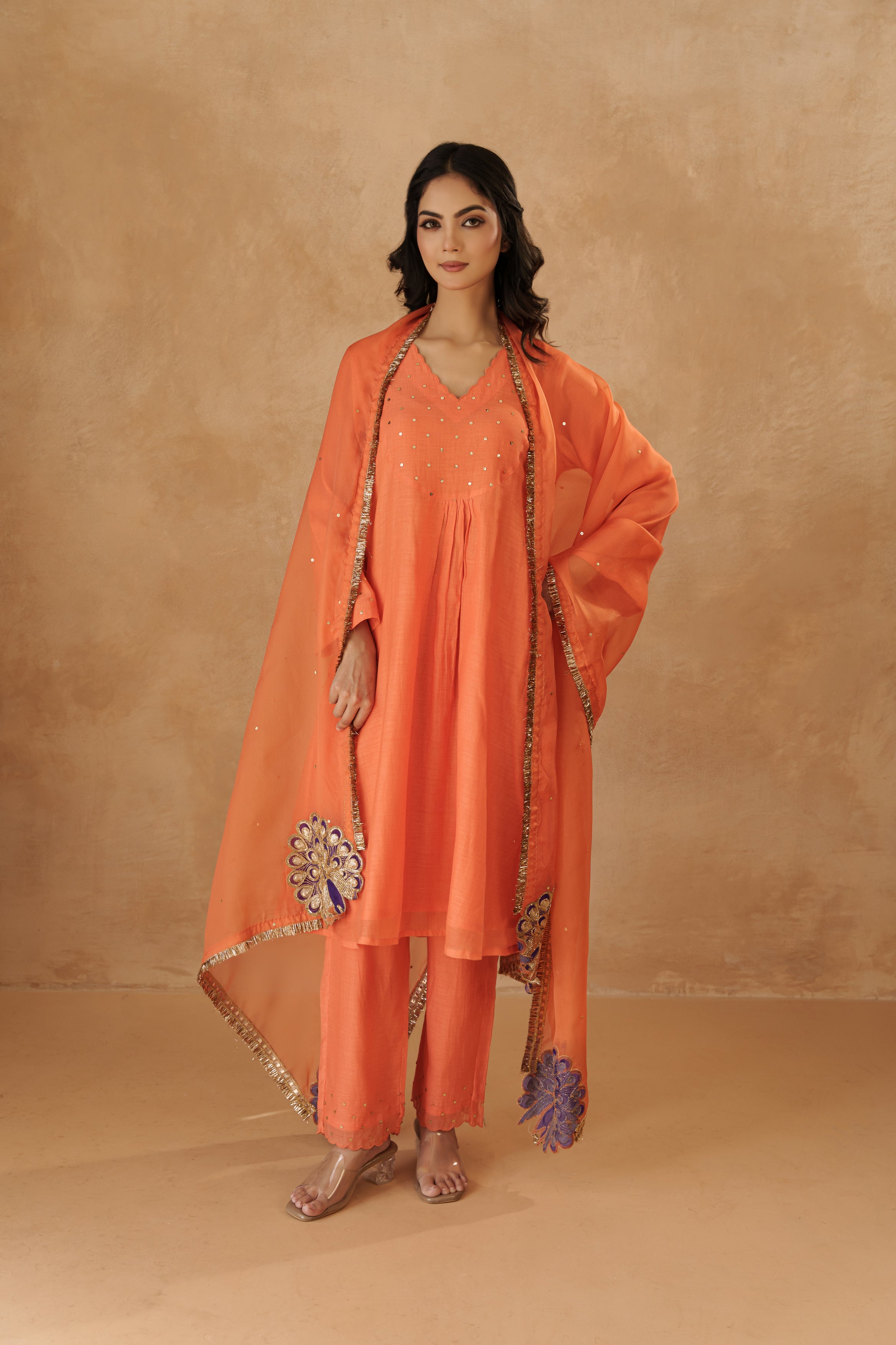 Peacock Reverie Kurta Set