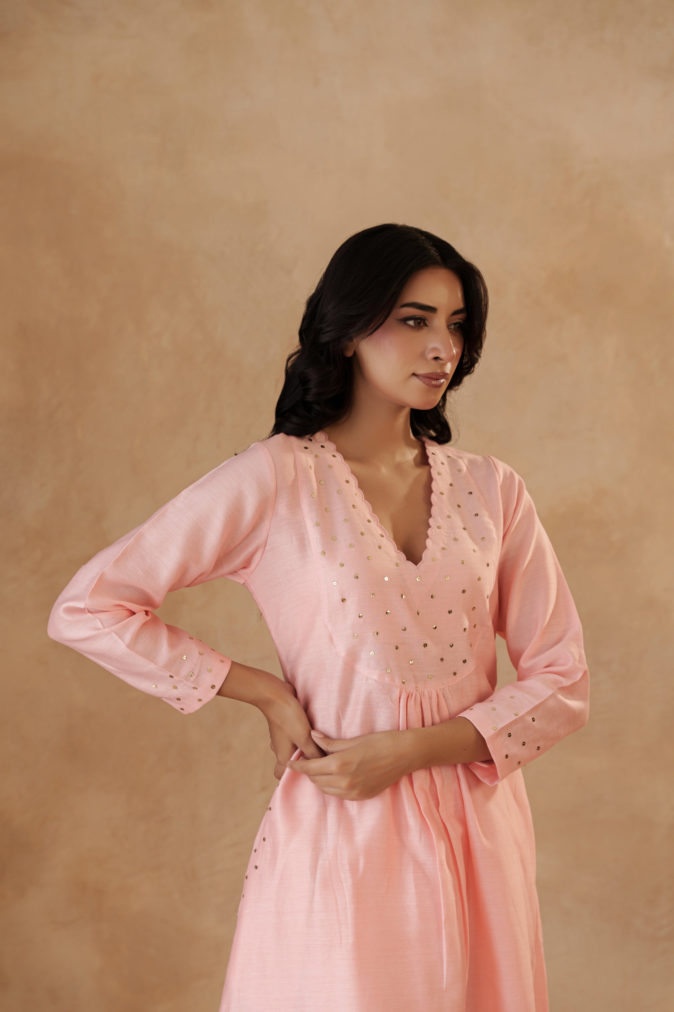 Filigree Tusker Kurta Set
