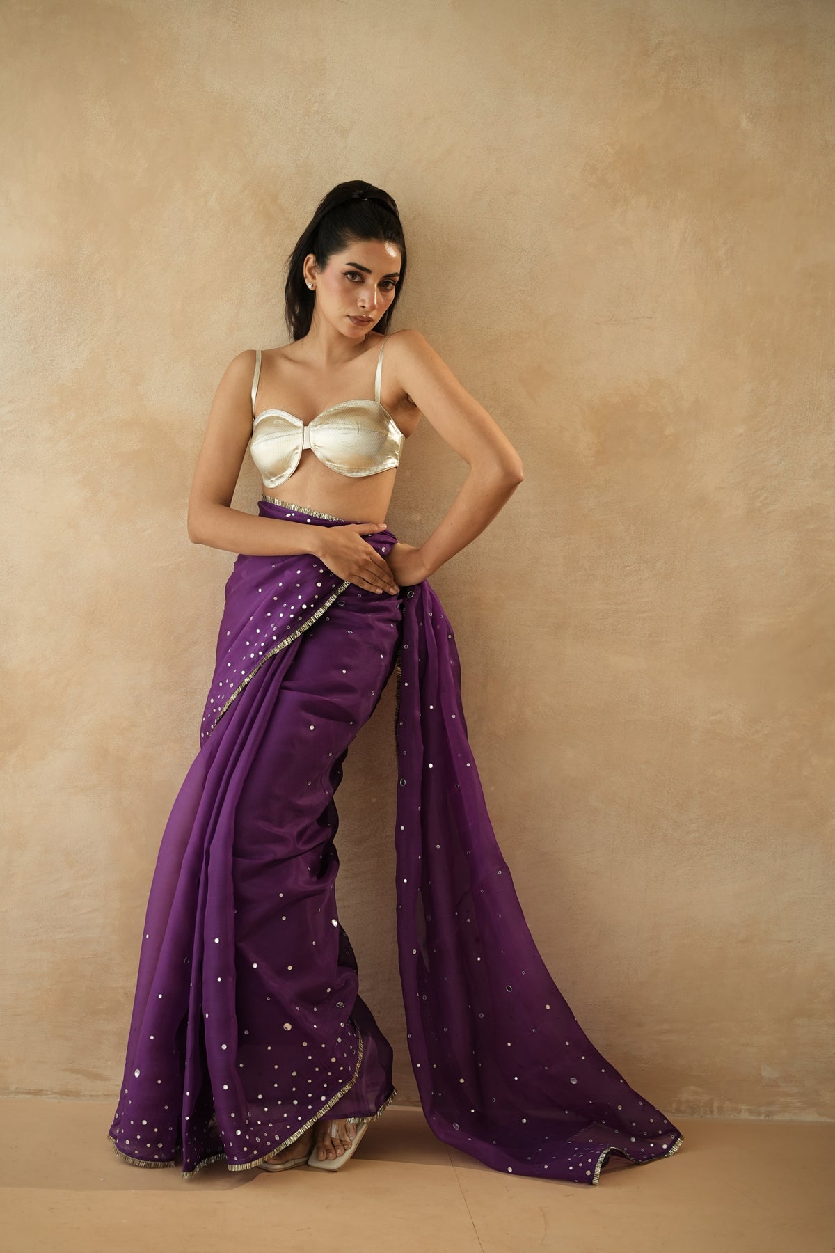 Glided Amethyst Blouse