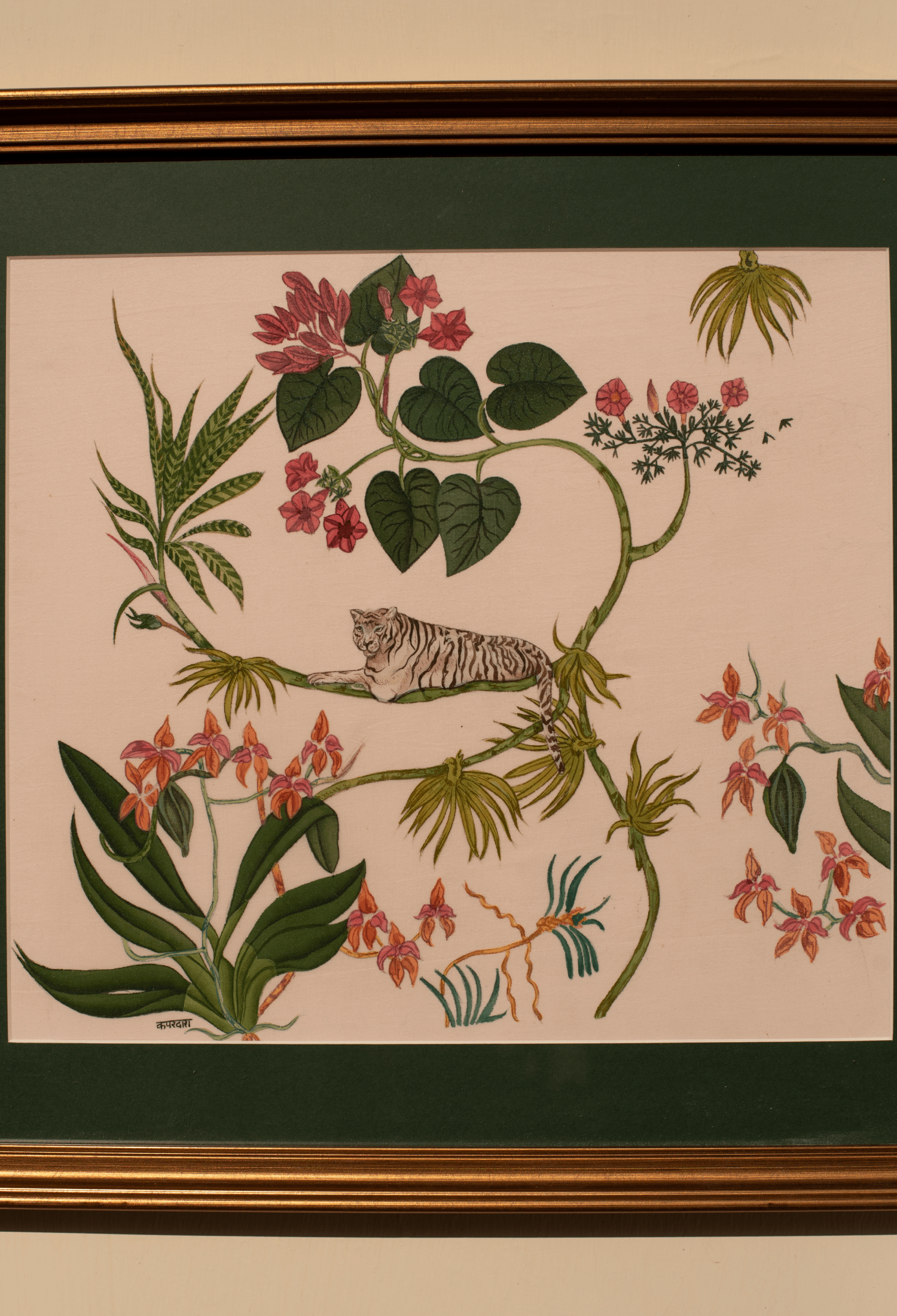 The Enchanted White Tiger