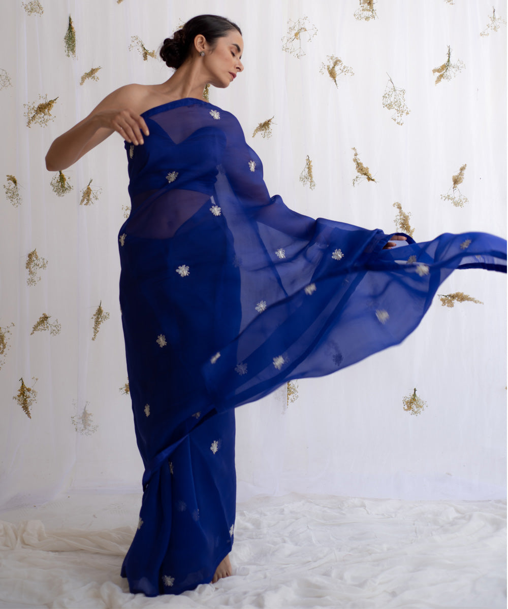 erle bule saree product image