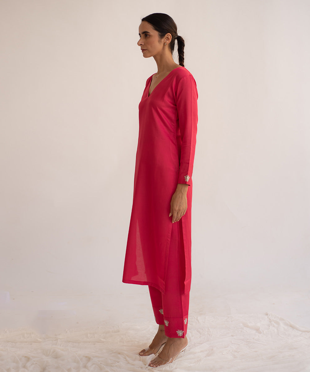 erle kurta pink product images 3