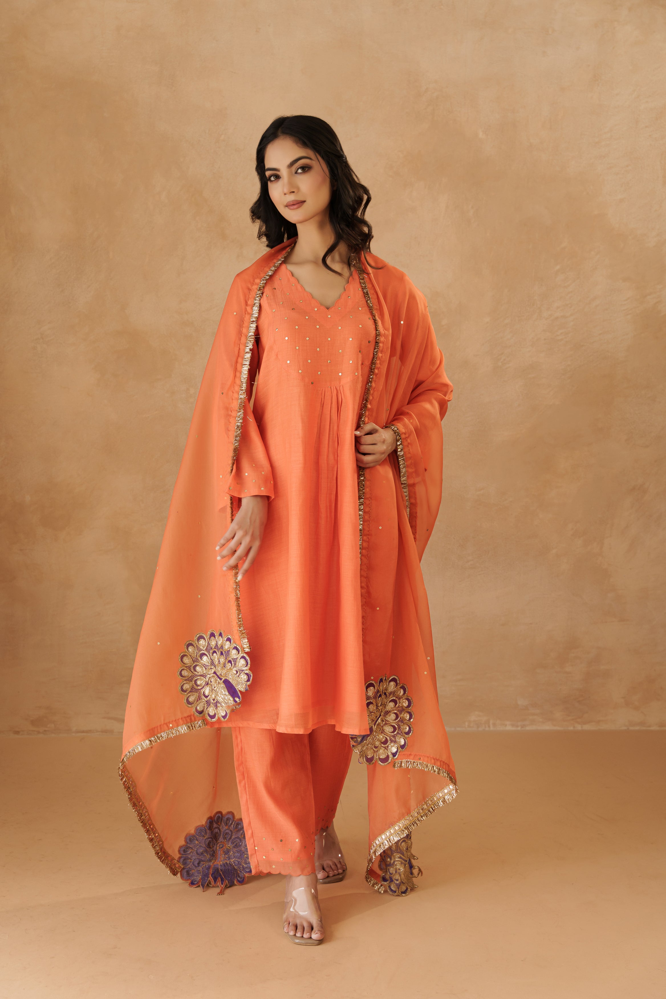 Peacock Reverie Kurta Set