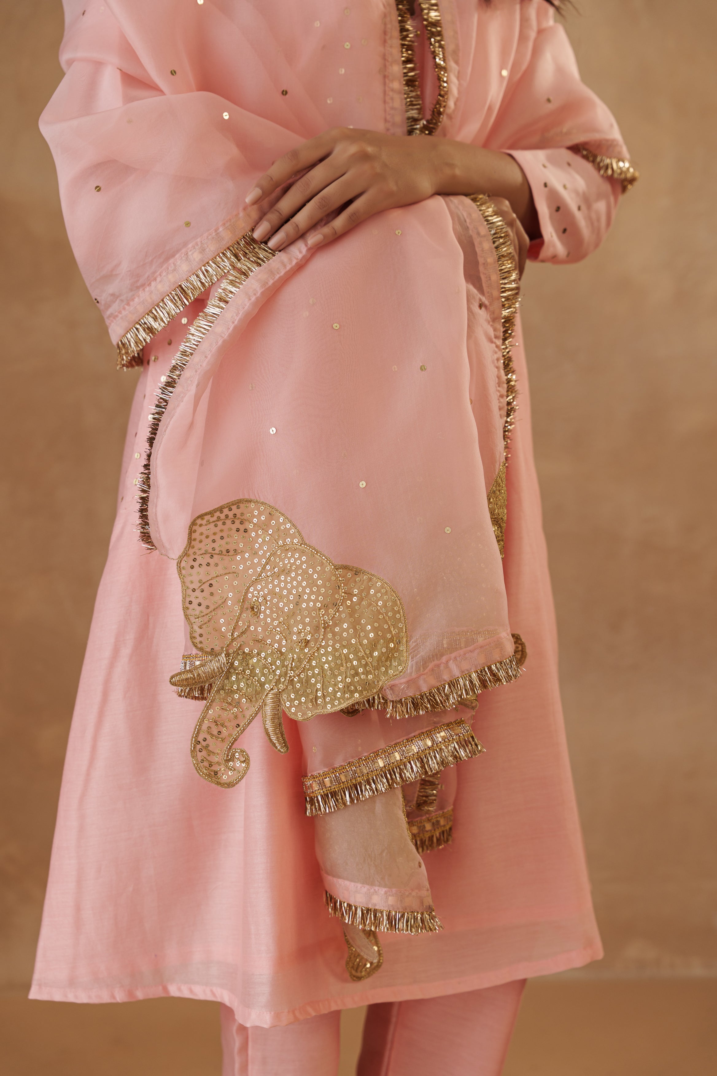Filigree Tusker Kurta Set