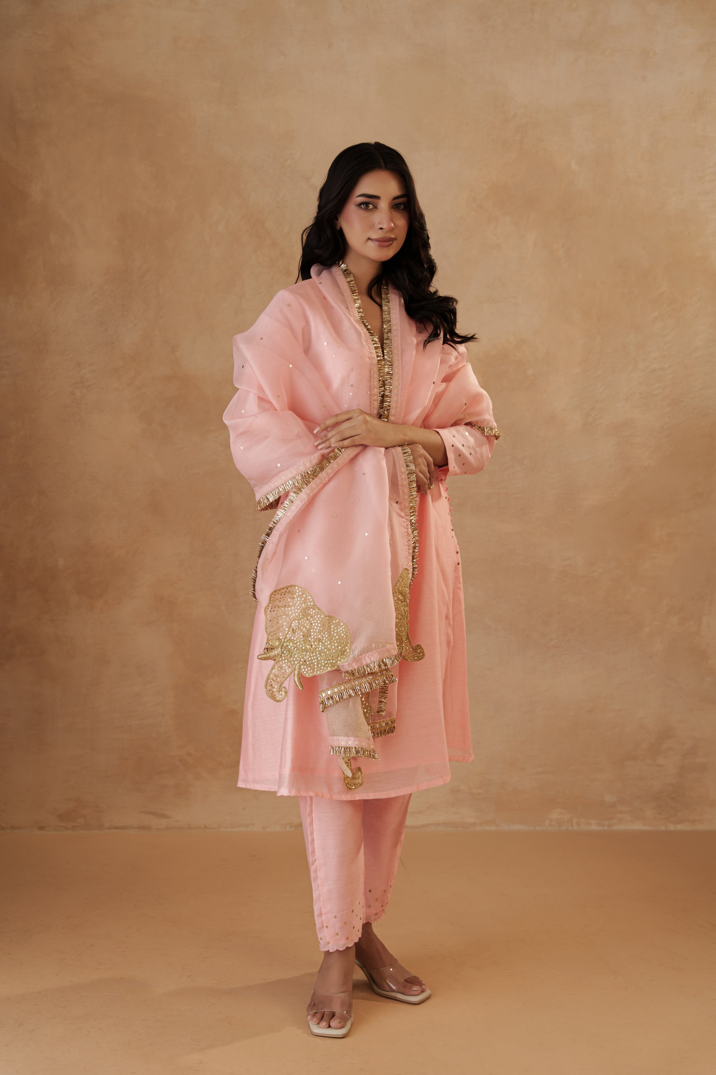 Filigree Tusker Kurta Set
