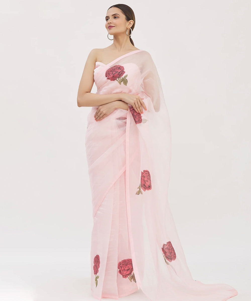 Rose Saree