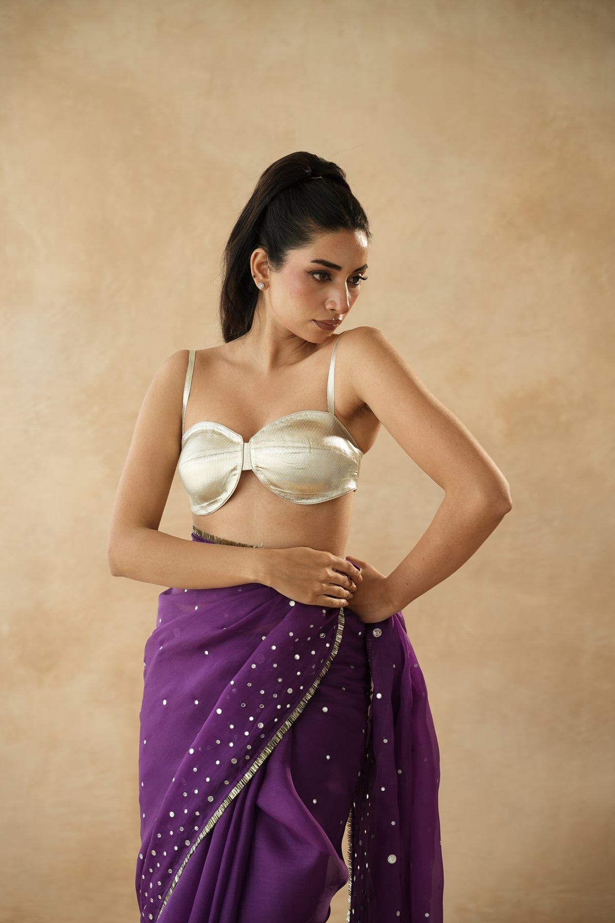 Glided Amethyst Blouse