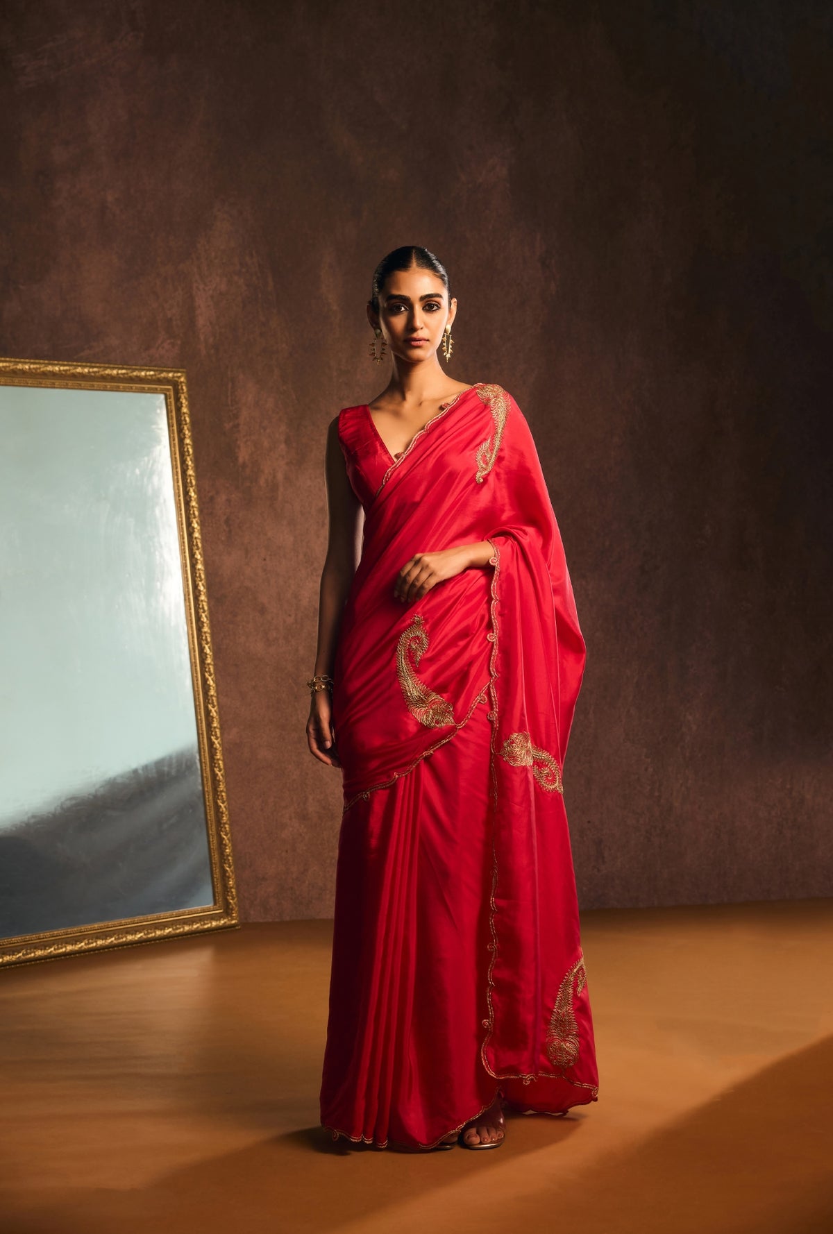 Rouge Deco Drape