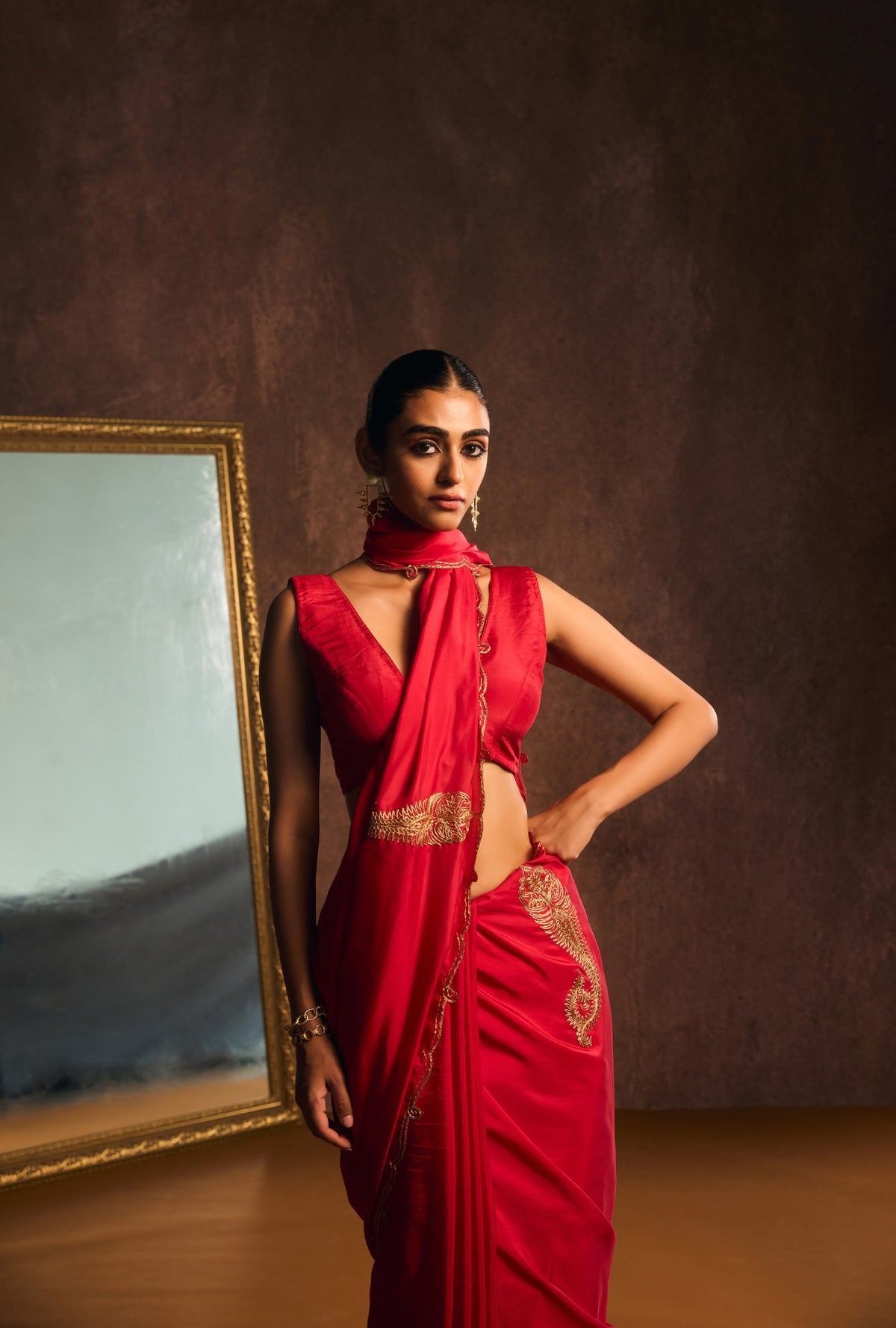 Rouge Deco Drape