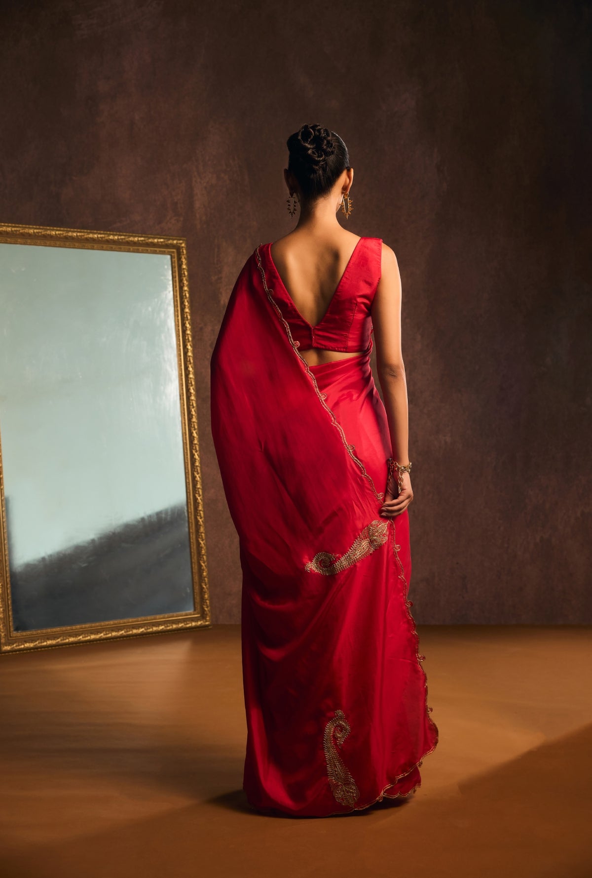 Rouge Deco Drape