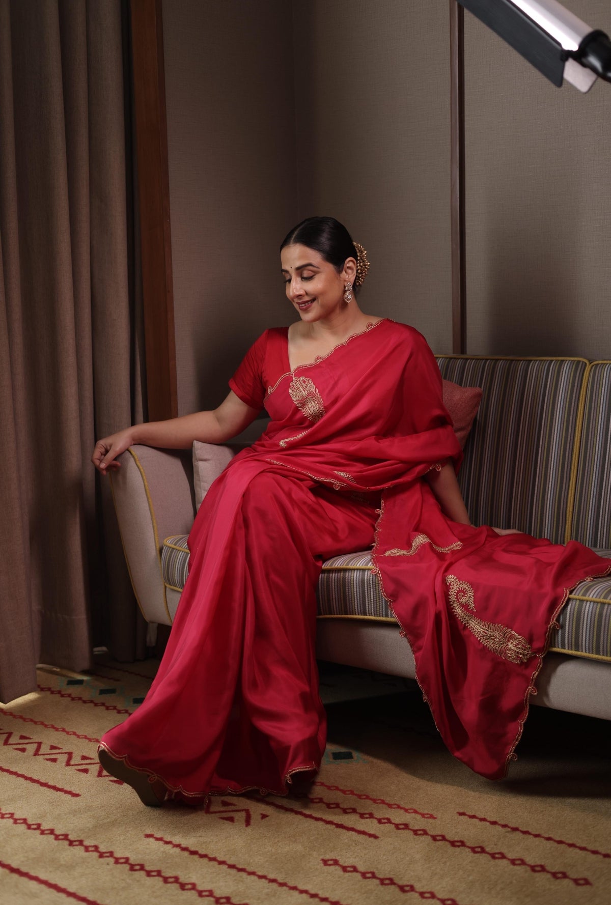 Rouge Deco Drape