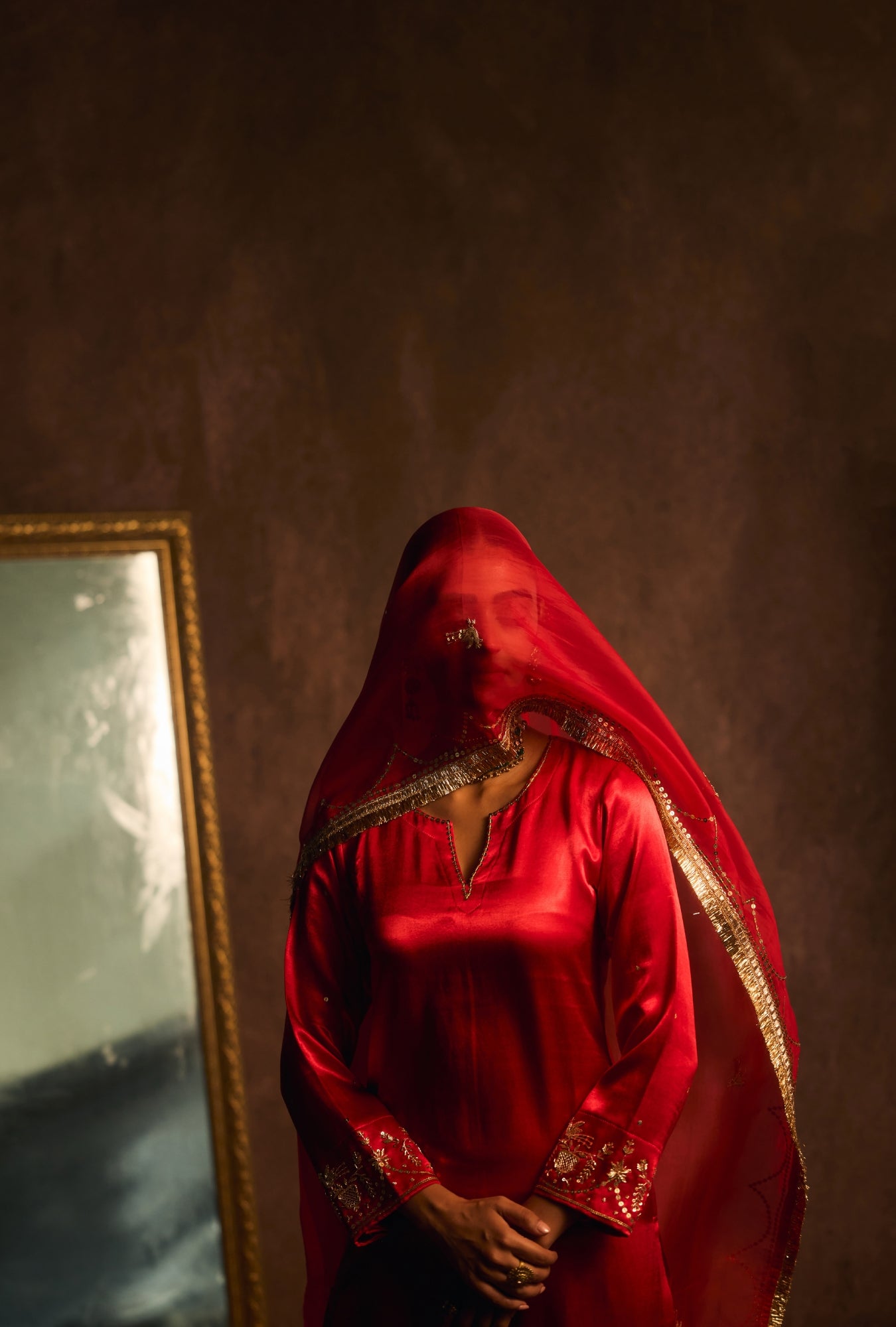 Ruby Heritage Heirloom Sharara Set